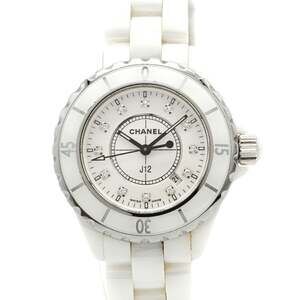 Chanel J12 H1628 White Dial Women's Watch